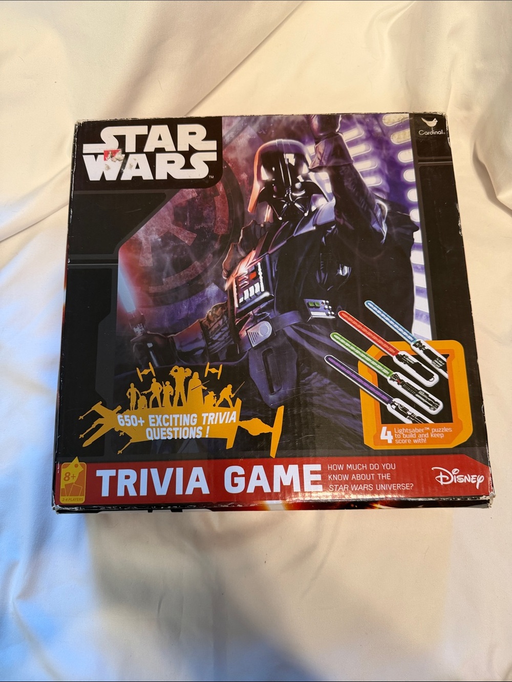 Disney Star Wars Trivia Game - Black & Red Artwork